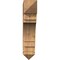 Ekena Millwork Merced Arts & Crafts Smooth Bracket, Western Red Cedar, 5 1/2"W x 26"D x 26"H BKT06X26X26MRC03SWR - alternate 4